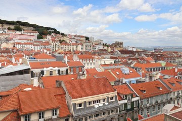 Naklejka premium Alfama, Lisbon