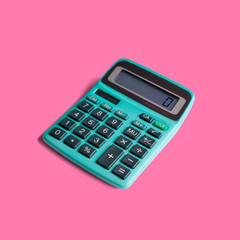 Vintage pocket calculator, with both battery and solar power, and math operations limited to...
