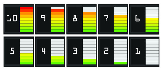 stopwatch icon, digital timer. Vector digital countdown. outline style designs designed for web apps and applications.