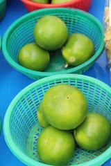 Fresh lemon for cooking at street food