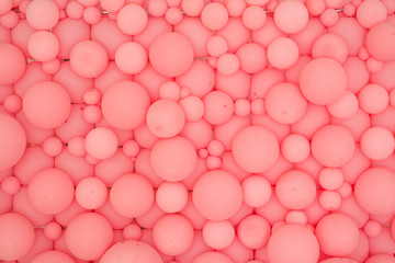 Pink balloons, bunny balloon, pink bubbles beautiful birthday texture