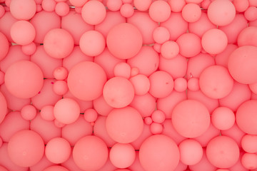 Pink balloons, bunny balloon, pink bubbles beautiful birthday texture