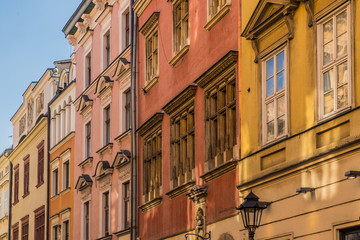 Obraz premium A typical view in the old Town in Krakow