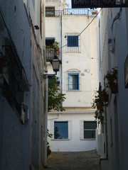 Fototapeta premium Mojacar, beautiful white town of Almeria. Andalucia,Spain