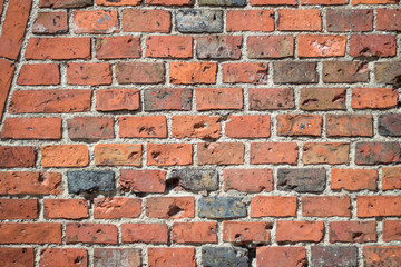 Fototapeta premium old brick wall stone color background