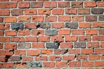 old brick wall stone color background