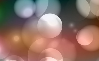 Abstract Bokeh circle background