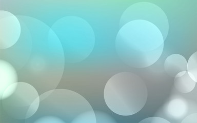 Abstract Bokeh circle background