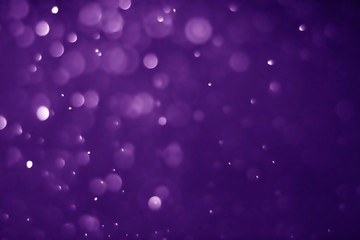 Bokeh purple proton background abstract
