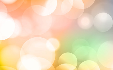 Abstract Bokeh circle background