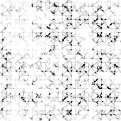 Abstract pattern. Seamless black and white texture.