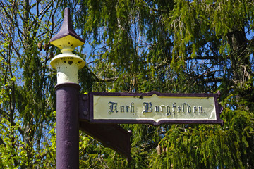 Historischer Wander-Wegweiser, Schwäbische Alb