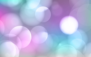 Abstract Bokeh circle background