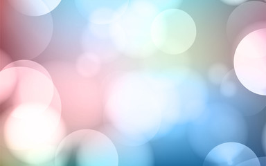 Abstract Bokeh circle background