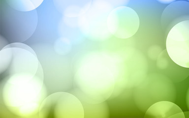 Abstract Bokeh circle background