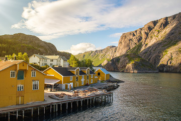 Nusfjord, Lofoten, Norwegen
