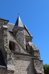 Fototapeta na wymiar Champagne-Ardennes - Marne - Orbais-l'Abbaye - Petite tourelle de l'Abbaye