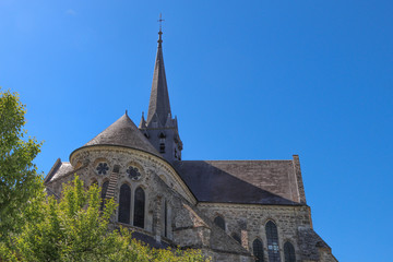 Fototapeta na wymiar Champagne-Ardennes - Marne - Orbais-l'Abbaye - Choeur de l'Abbaye