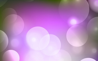 Abstract Bokeh circle background