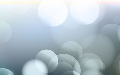 Abstract Bokeh circle background