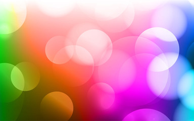 Abstract Bokeh circle background