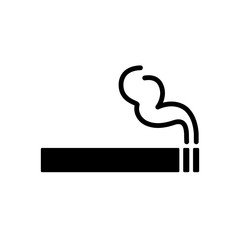 smoking - no smoking sign icon