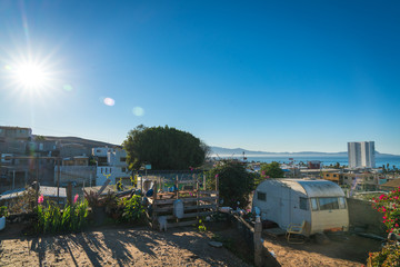 Fototapeta premium Camping zone in San Francisco