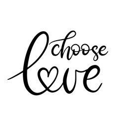 Black and white lettering vector illustration