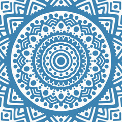 Beautiful Decoration Ornament. Floral Mandala. Oriental. Vector