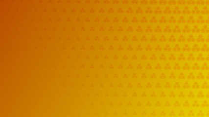Abstract halftone background of small symbols in yellow colors
