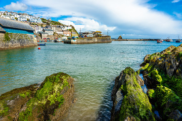 Mevagissey fishing village in Cornwall