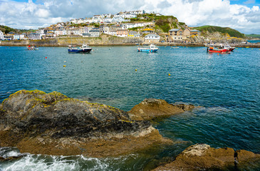 Mevagissey fishing village in Cornwall