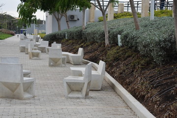 bench in the park