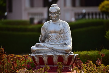 Statue Buddha with peace