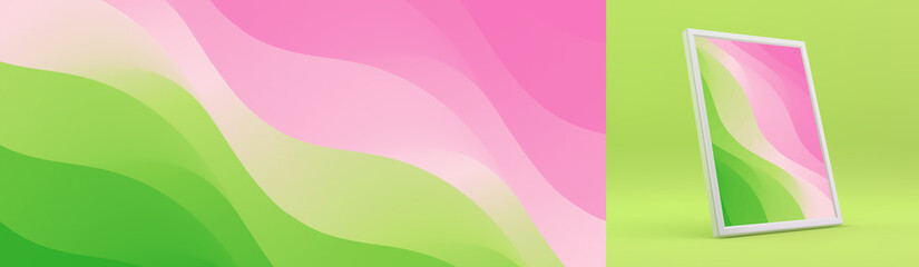 Abstract background with trendy gradients. Vector illustration for mobile phone cover and screen.