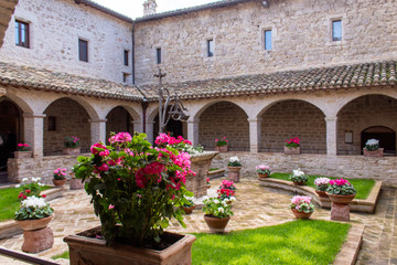Fototapeta na wymiar Monastery in Assisi