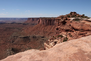 paysage canyonlands national park, utah ,état unis