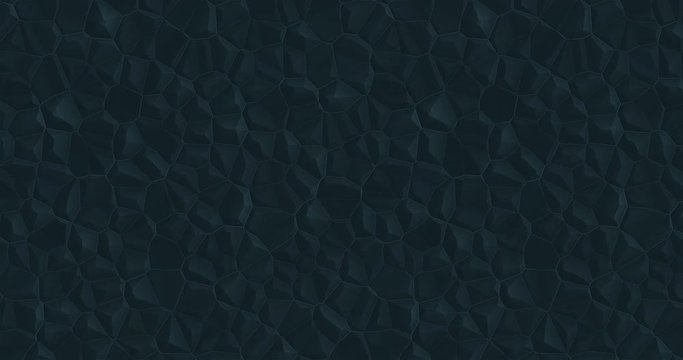 abstract pattern with uniform moving cellular texture on dark background and light lines. video for abstract and natural organic backgrounds. voronoi cellular pattern style