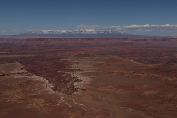 paysage canyonlands national park, utah ,état unis