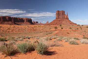 paysage monument valley , état unis ,arizona , road trip