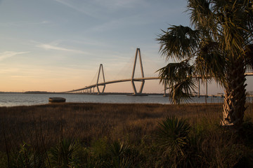 Fototapeta premium Charleston SC Ravenel Bridge
