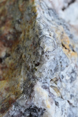 Macro image of granite