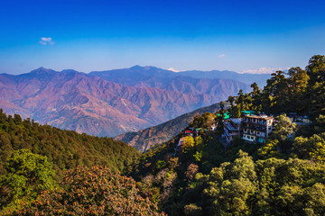 Obraz premium Camel back road in mussoorie INdia 
