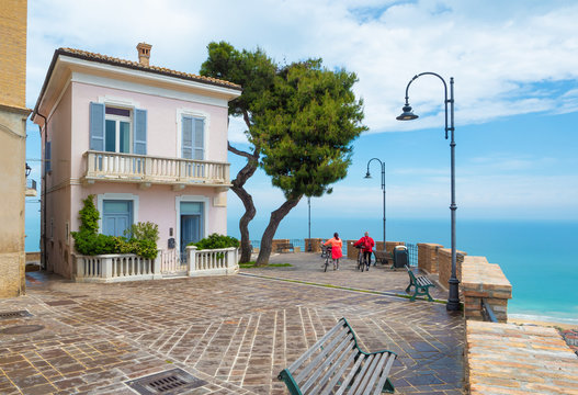 Silvi (Italy) - A small hilltop village with views of the Adriatic Sea, in the province of Teramo, Abruzzo region.