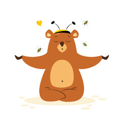 Bear and Bees