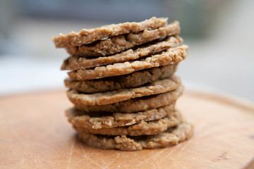 Home made oatcakes