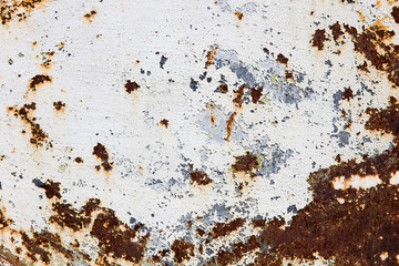 Abstract corroded colorful rusty metal background