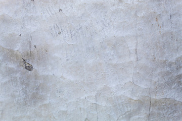 Old Weathered White Painted House of the Mud Wall