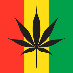 Cannabis Rasta Symbol