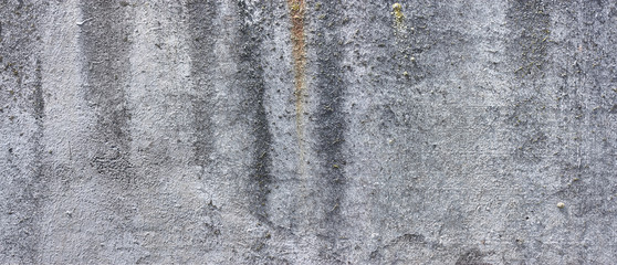 Concrete or cement wall. Old dirty cement texture with defects. Grunge surface with cracks and weathered.